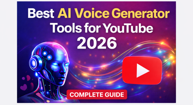 AI Voice Generator Tools for YouTube