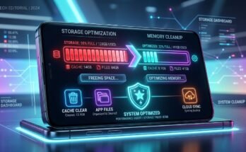 How to Free Up Storage on Android Without Deleting Apps Illustration